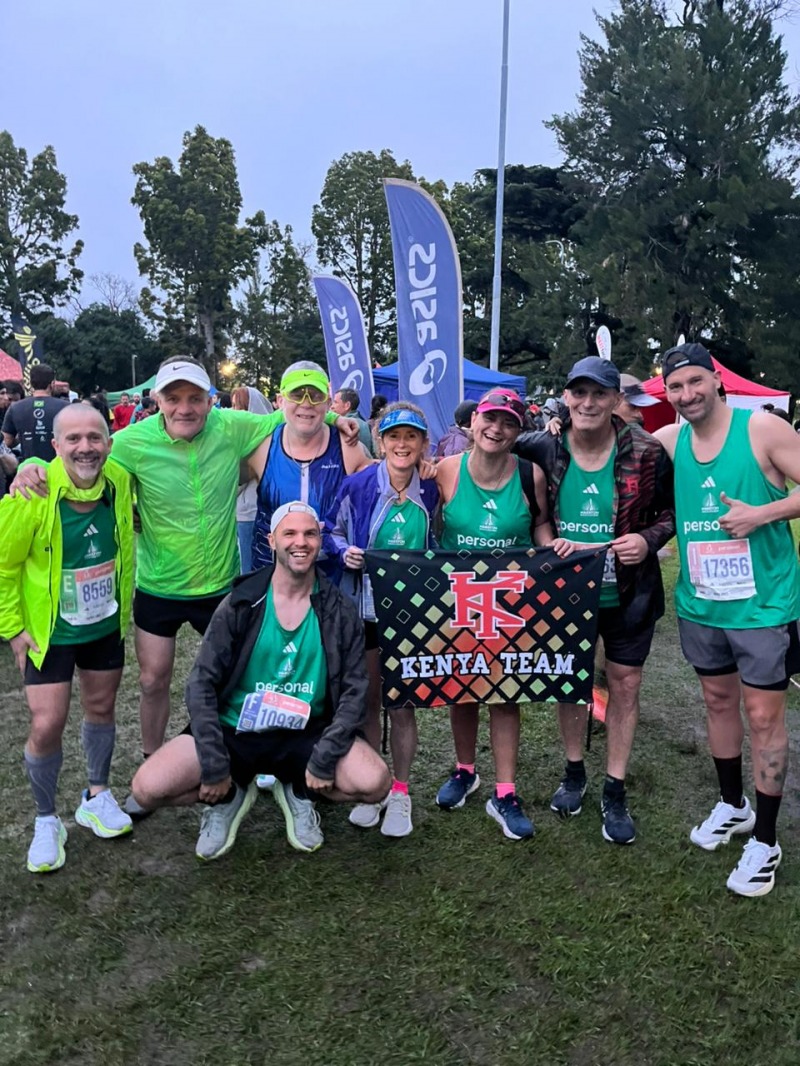 El Kenia Team vivi la fiesta de los 42K en Buenos Aires